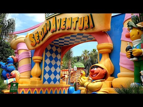 Sesamoaventura Sesame Street street Mission & Tour PortAventura 2019 with Elmo Cookie Monster & gang