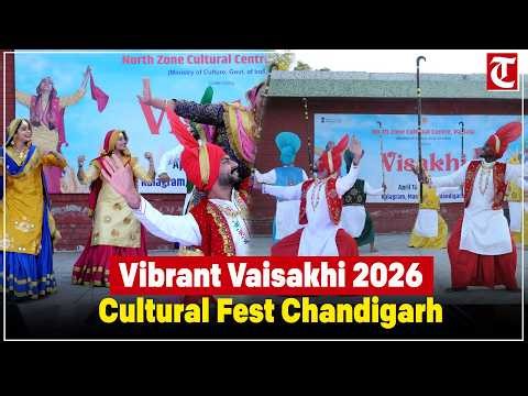 Artists perform at Vaisakhi Festival 2026 in Chandigarh, showcasing Punjab’s rich culture