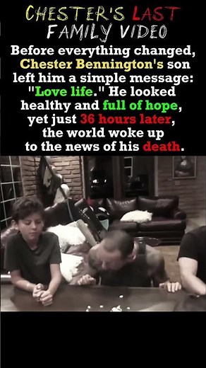 Last Chester Bennington's Family Video