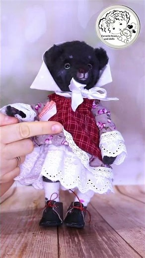 Meet Tasya: A Unique Handmade Teddy Bear with a Soul 🧸✨ #teddybear #diy #handmade #DIYTeddyBear