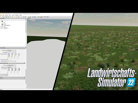 LS22 Deco Foliage Layer Script für GE - Ganz einfach Deco Gras malen Tutorial im Giants Editor