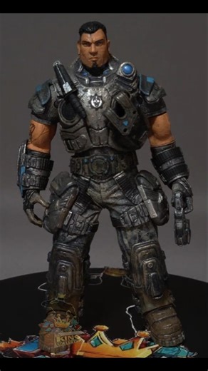 Don Dominic Santiago Gears Of War Video Game Action Figure Neca Player Select Epic