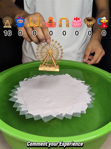 Try To Guess 🤔 How Much Paper Does It Take To Make The Object Float #mrxexperiments