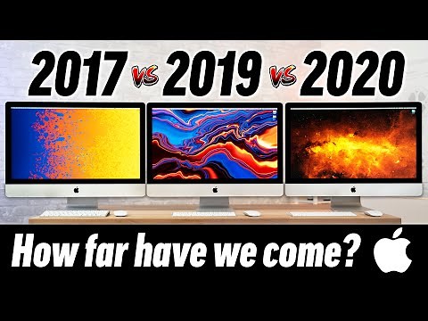 2017 vs 2019 vs 2020 iMac 5K - Performance Comparison!