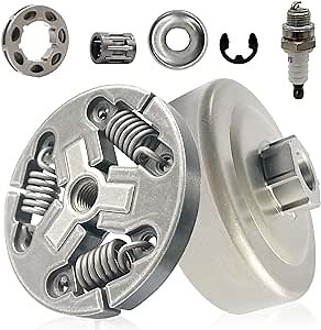 Clutch Drum for Echo CS-352 305S Chainsaw Clutch Assembly A056000211 A056000210 Rim Sprocket E-clip