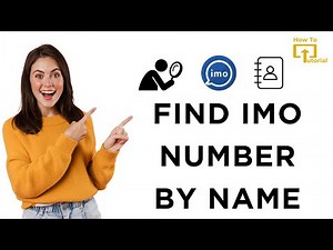 How to Find IMO Number by Name