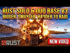 🔥 Rust Solo & Duo Base V3 – Bigger, Smarter, Harder to Raid