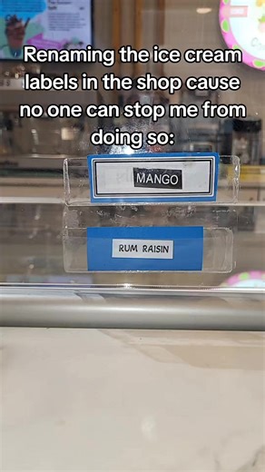 Creative Ice Cream Label Renaming in Calgary