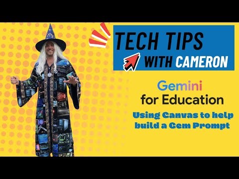 TechTips with Cameron: Using Canvas to Help Build Your Gem Prompt