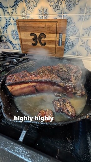 How to get the perfect crust on your steak #bbq #steak #cooking