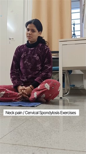 Jaya Shukla on Instagram: "🧠 Exercise-wise Purpose & Benefits 1️⃣ Neck Movement (Flexion, Extension, Side bending) Why we do it: Because pain makes your neck stiff and frozen. This restores movement. Benefits: Increases range of motion Reduces stiffness Improves joint lubrication Decreases muscle tightness Prevents neck locking 2️⃣ Neck Rotatory Movement (Left–Right rotation) Why: Your cervical joints need rotation to stay functional. Benefits: Improves joint mobility Reduces muscle spasm Helps