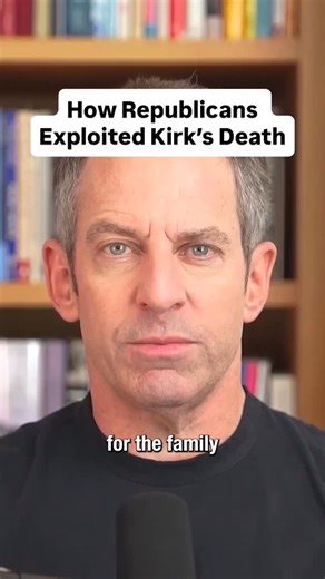 Sam Harris on Instagram: "From episode 438 of the Making Sense podcast, “More From Sam”: Israel-Hamas Deal, Qatari Air Force Base, Trump, Charlie Kirk, Ezra Klein, & Rapid Fire Questions"