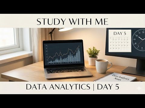 Study With Me Live: Zero to Data Analytics Roadmap (Day 05) | Python for Beginners