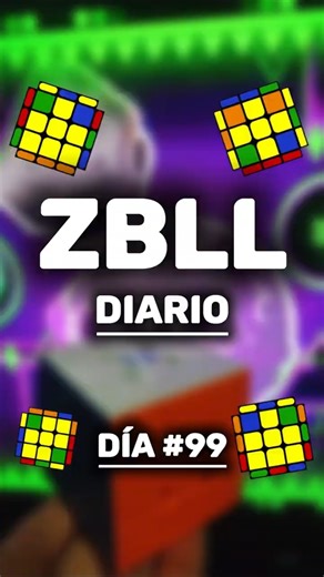 ZBLL por cada día del año | Día 99/365 🧊🧩 #rubikscube #zbll #speedcubing
