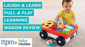 Watch Laugh & Learn Pull & Play Learning Wagon from Fisher-Price on Amazon Live