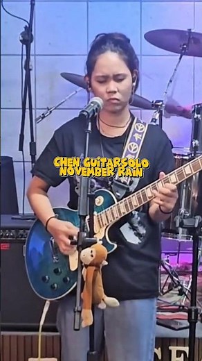 FRANZ Rhythm Chen Guitarsolo Cover NOVEMBER RAIN - GUN'S 'N ROSES | SHORTS