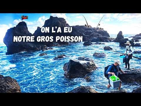 On Pêche 1 des Spots les Plus isolés à la Réunion au Vif /Bombette Leurre Souple