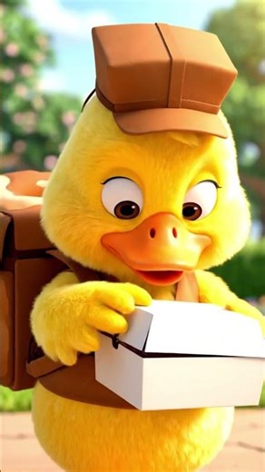 “Ducky Delivers Donuts 🍩 | Cute Silent Animation | Ducky Daily”