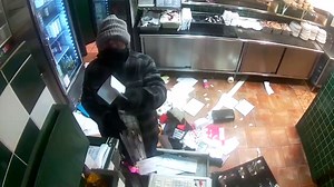 Caught on camera: Suspect breaks in to Apollo Flame Bistro, ransacks restaurant