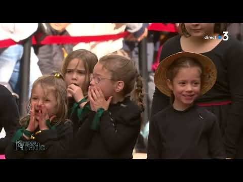 Les géantes de Kenleur au Fesival Interceltique de Lorient