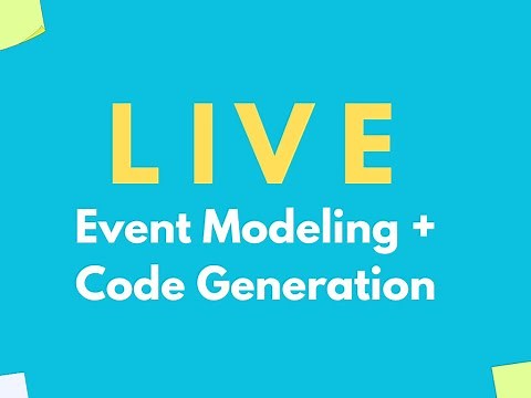 Live Event Modeling - From Idea to (Event-)-Model, to Prototype, to Code