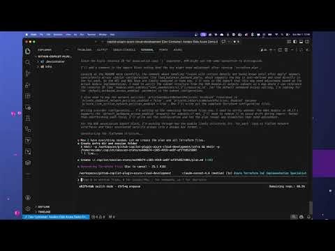 Import Azure Infrastructure using GitHub Copilot CLI