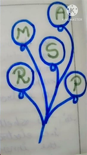 Creative S A M P R Letter Art 🌸✨ | Easy & Satisfying Drawing