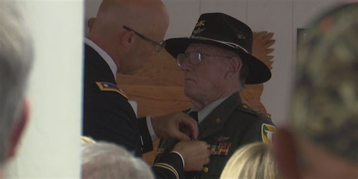 Local veteran honored with Distinguished Flying Cross medal