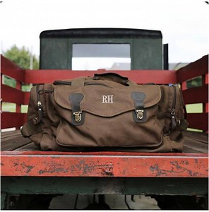 Mens Duffle Bag, Personalized Canvas Bag, Custom Weekend Bag, Gifts for Men, Canvas Weekend Bag, Overnight Bag - Etsy