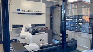 7.3K views · 177 reactions | Check out the TruBend Cell 7000 as it bends 0.05” stainless steel! | TRUMPF Inc. | Facebook