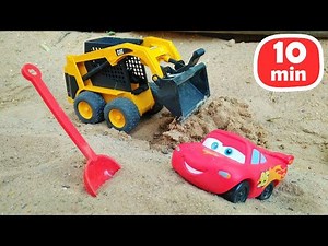 Toy cars for kids | Lightning McQueen toy adventures | Kids video