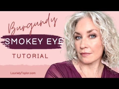 Smokey Eye Makeup | Burgundy 