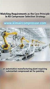 Matching Requirements as the Core Principle in Air Compressor Selection Strategy #aircompressor #fyp