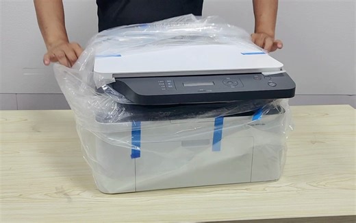 惠普1188w开箱安装教程