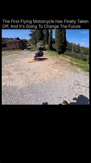 Satisfied on Instagram: "The world just crossed a line we once thought belonged only in movies. The first real flying motorcycle has officially taken off and it’s about to rewrite the future of transportation. This isn’t CGI and it isn’t a prototype locked in a lab It actually flies lifting off the ground using high-powered rotors stable enough to hover fast enough to cruise and compact enough to feel like a bike that broke physics Engineers built it to solve a problem cars never could Traffic s