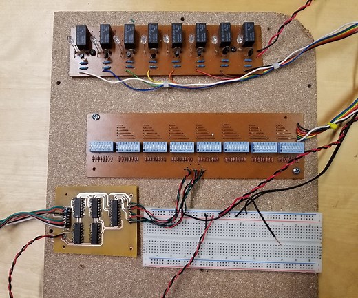 Programmable True Bypass Guitar Effect Looper Station Using Dip Switches