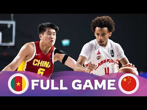 Group Phase | Cameroon v China | Full Basketball Game | FIBA U17 Basketball World Cup 2026