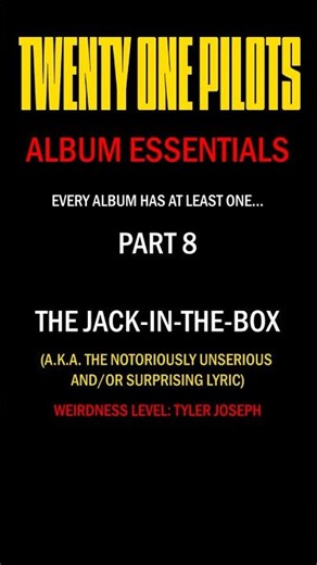 EVERY Twenty One Pilots album has at least one of these... (Part 8/11)