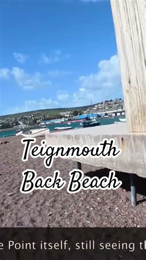 Teignmouth Back Beach update a few months after Storm Ingrid #devon #walkingtour #riverteign