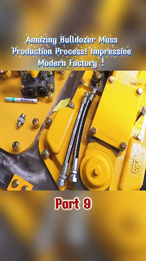 CNC Bulldozer Process: Satisfying Machinery Operations