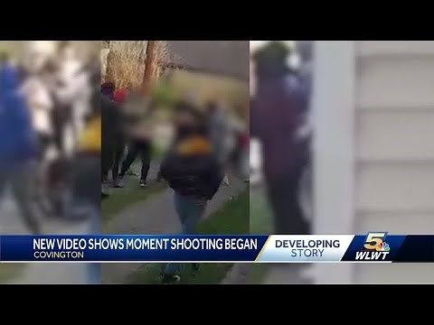 New video shows moment shooting began in Covington
