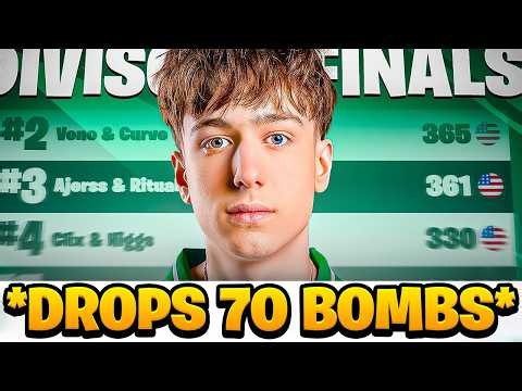 PeterBot CLEANS UP Paradise Palms And Drops 70 Bombs In Fortnite Reload Unreal Ranked