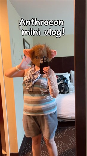 Anthrocon 26! ❄️🐾🌟 #furry #furries #frostyfurs #furriesofyoutube #anthrocon #therian #alterhuman