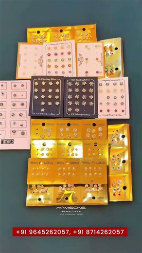 നമ്മുടെ ₹300 രൂപയുടെ വെള്ളി കമ്മലുകൾ എത്തിയിട്ടുണ്ട് 😍 #reels #instagram #viralvideos #shorts