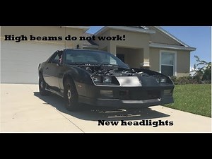 Fix your high beam switch and new headlights