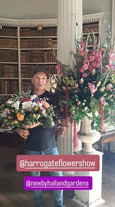 Join me Harrogate Flower Show at beautiful Newby Hall & Gardens for three power packed days of floral fabulousness! | Jonathan Moseley
