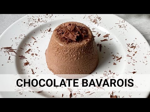 Deliciously Smooth: How to Make a Divine Milk Chocolate Bavarois Dessert!