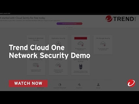 Trend Cloud One Network Security Demo