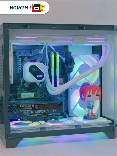 Clean looking build with the best cable management ba ang hanap mo? Dito ka na magpa-build sa PC Worth! 🥰 #PCWorth #KachiApproved #worthit #PCBuilder