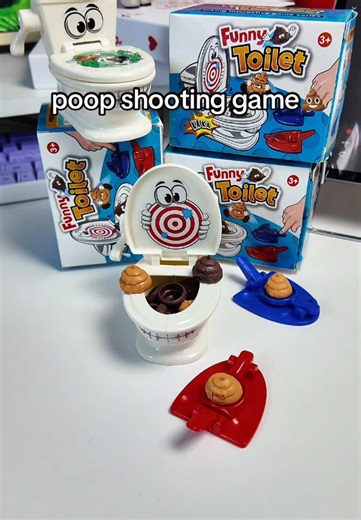 The Funniest Poop Shooting Game Ever! 💩😂#KidsToys#FunToys#giftsforkids#familytime#tiktokshopholidayhaul